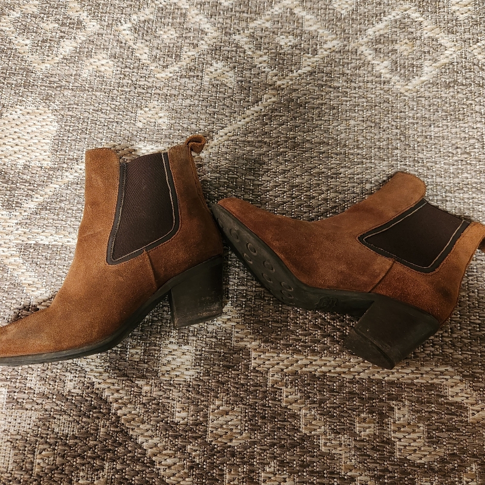 Thursday Boot Company duchess suede ankle boots 6.5